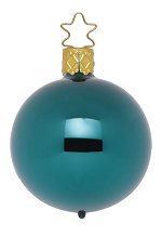 Shiny Shamrock - Yellow Green<br>Inge-glas Ball